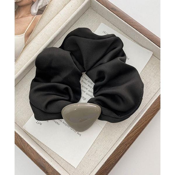 シュシュ シュシュ サテン ヘアゴム 韓国