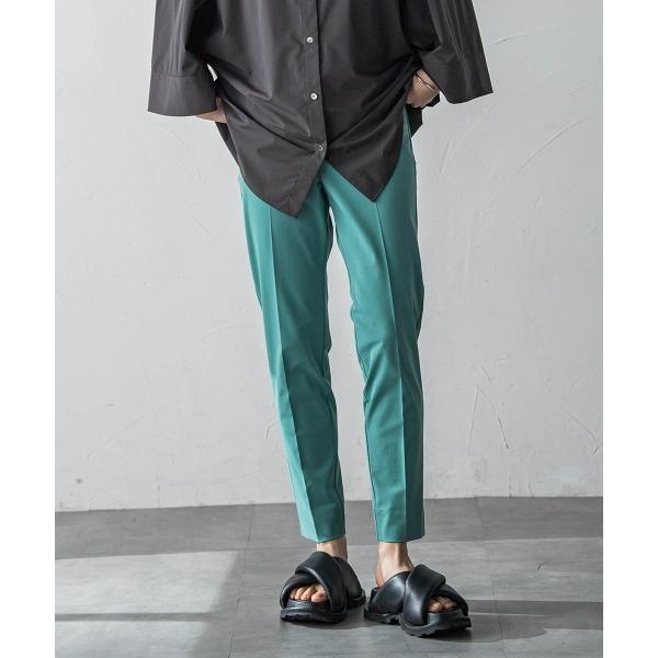 スラックス パンツ 360度ストレッチテーパードパンツ「セットアップ対応」 レディース