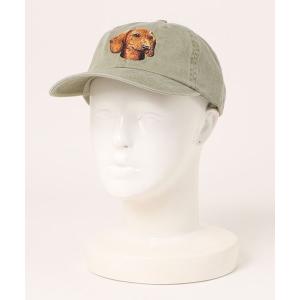 キャップ 帽子 Dog Embroidery Cap - DACHSHUND レディース メンズ