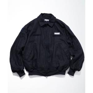 メンズ ジャケット ブルゾン CAHLUMN/カウラム Linen Heli Crew Jacket/リネン ヘリクルージャケット｜zozo