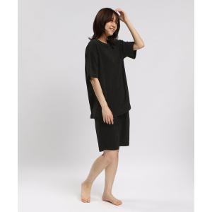 ルームウェア パジャマ パイルセット半袖/185395 レディース メンズ