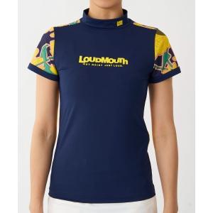 シャツ ブラウス レディース 「Loudmouth/ラウドマウス」 レディースモックネック半袖シャツ ゴルフの商品画像