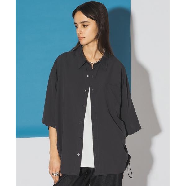 シャツ SIDE DRAWCODE SHIRRING SHIRT /サイドドローコードシャーリングシ...
