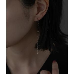 レディース ピアス SMELLY so’　combination chain pierce｜zozo