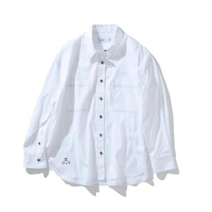 レディース シャツ ブラウス OXFORD COLORED STITCHING SHIRT｜zozo