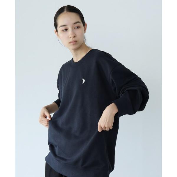 「U.S. POLO ASSN.」 スウェットカットソー LARGE ブルー系その他 メンズ