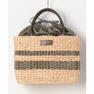 「ANTEPRIMA/MISTO」 かごバッグ ONE SIZE カーキ レディース
