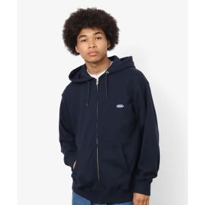 パーカー メンズ atmos small Logo Zip Up Hooded Sweatshirt / アトモス スモール ロゴ ジップアップ フー｜zozo