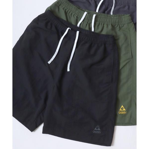 パンツ GERRY/ジェリー オーバーサイズ 水陸両用 接触冷感 UVカット ナイロン ロゴ ワンポ...