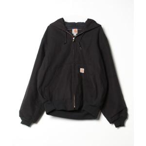 「Carhartt」 ジップアップブルゾン LARGE ブラック メンズ｜zozo