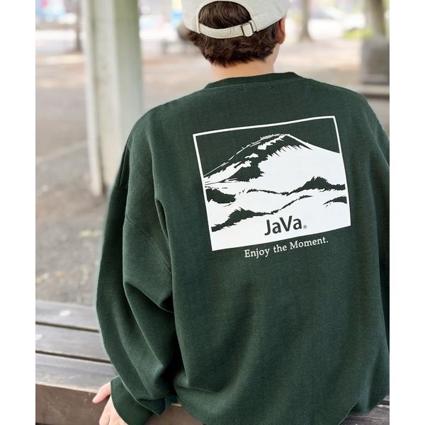 「Java」 スウェットカットソー LARGE グリーン メンズ