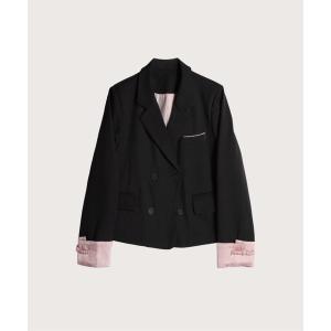 LA POMME petit フリルジャケット　新作！ LA POMME petit（ラポミ・プチ） ジャケット テーラードジャケット