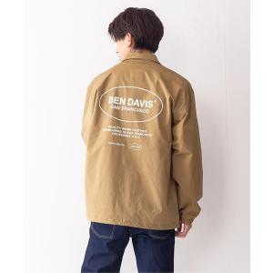 「BEN DAVIS」 コーチジャケット MEDIUM ブラウン系その他 メンズ