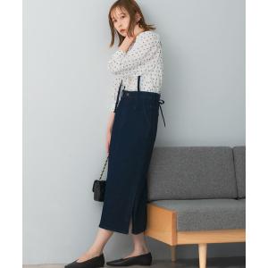 「URBAN RESEARCH ROSSO WOMEN」 「Lee」デニムロングスカート MEDIUM インディゴブルー レディース｜zozo