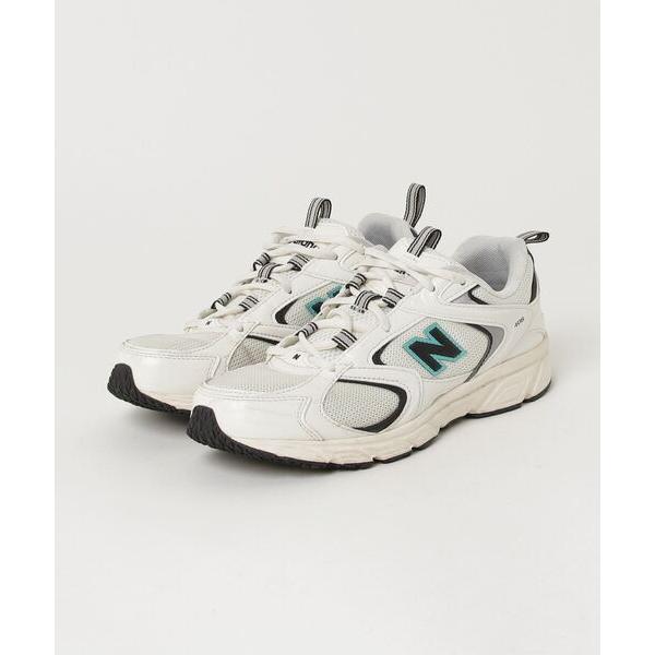 「New Balance」 ローカットスニーカー 24.5cm ホワイト メンズ