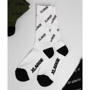 靴下 メンズ 「XLARGE」エクストララージ LOGO SOCKS ロゴソックス 101211054003｜ZOZOTOWN Yahoo!店