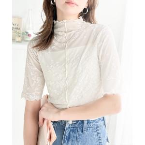 tシャツ シンプルコーデに華やかさを添える。花柄...の商品画像