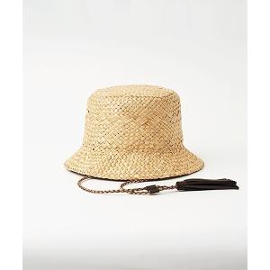 帽子 ハット レディース 「SUBLIME/サブライム」RESORT BUCKET HAT リゾート 天然素材 バケットハット SB241-0417｜zozo