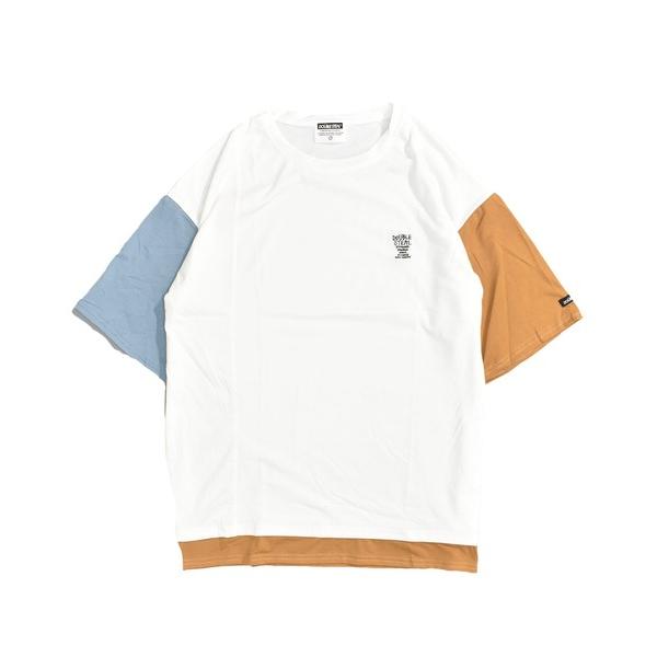 tシャツ クレイジーパターンスリーブ Tシャツ メンズ レディース