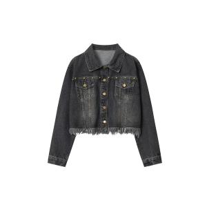 KURO デニムジャケット gジャン 「KURO/クロ」POWER SHOULDER DENIM JK