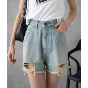 ダメージデニムショートパンツのおすすめ人気商品一覧 通販 - Yahoo