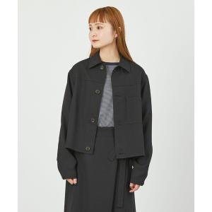 ジャケット ブルゾン レディース GREY LABEL リネンライクオックストラッカージャケット｜zozo