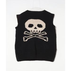 ニット メンズ MacMahon Knitting Mills /マクマホンニッティングミルズ  Crew Neck Vest ＋ Pocket-Sk｜zozo