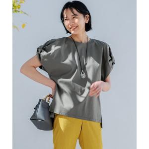 tシャツ Tシャツ レディース 「洗える」 スムースデザイン ツイスト カットソーの商品画像