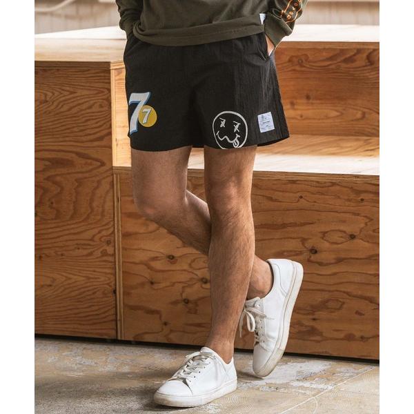 パンツ mp12246- taffeta short pants (77up＆77smile) ショ...