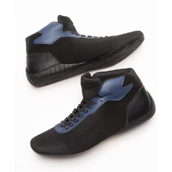 スニーカー ドライビングシューズ / レーシング ハイカットスニーカー メンズ