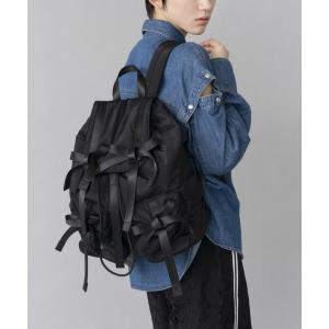 LANVIN en Bleu デイバック リュック トロカデロ リボンモチーフ