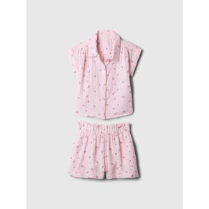 シャツ ブラウス キッズ babyGap クリンクルガーゼ 2点セットアップ｜zozo