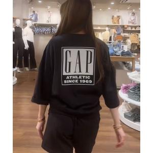 tシャツ Tシャツ メンズ GAPロゴ オーバーサイズ スウェット・トレーナー(ユニセックス)｜zozo