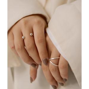 指輪 リング 「スターリングシルバー使用」テントテンリングセット レディース メンズ