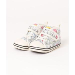 スニーカー キッズ 「CONVERSE」BABY ALL STAR N PEANUTS CP V-1（コンバース　ベビーオールスターN　ピーナッツ　C