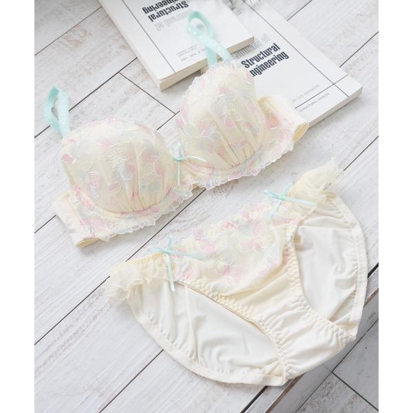 ブラジャー ショーツセット 「ノンワイヤーみたいな着け心地」しっかり胸を支えてくれるソフトワイヤーブ...