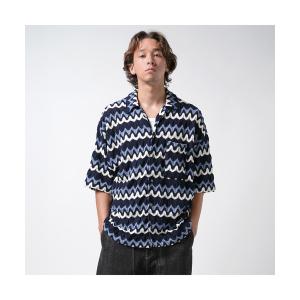 シャツ Lace Knit Shirt「STUDIOSEVEN/スタジオセブン」 メンズ レディース