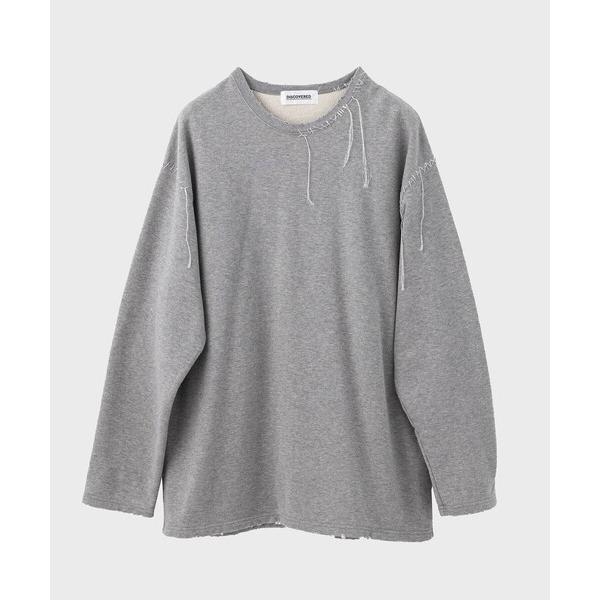 トレーナー スウェット 「DISCOVERED」KILAKILA DAMAGE SWEAT メンズ