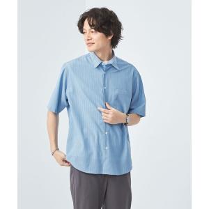 シャツ ブラウス メンズ TW ウォッシャブルトロ ジャストルーズ ストライプ シャツ -ストレッチ・防シワ-｜ZOZOTOWN Yahoo!店