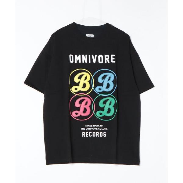 tシャツ B omnivore/ビーオムニボー  RECORD S/S TEE メンズ レディース