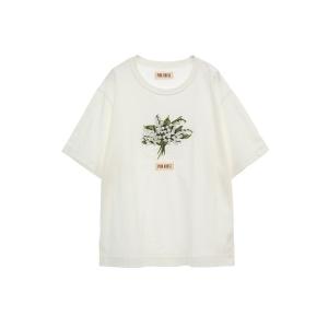 レディース tシャツ Tシャツ すずらんブーケ刺繍カットソー｜ZOZOTOWN Yahoo!店