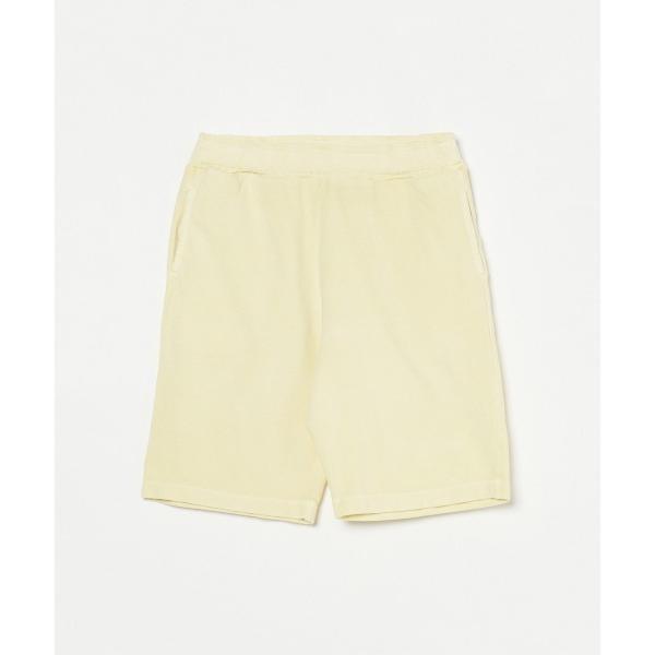 ハーフパンツ パンツ 短パン ピグメントダイ オーガニックコットン ショーツ メンズ
