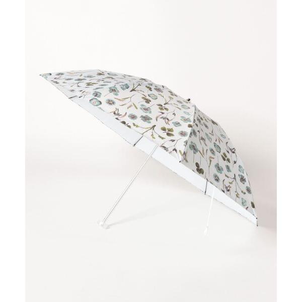 折りたたみ傘 遮光 軽量 折りたたみ日傘 ”フワクール ボタニカル” レディース