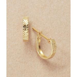 TAKE-UP ピアス K14/K10 ツキコウミニフープピアス( WG