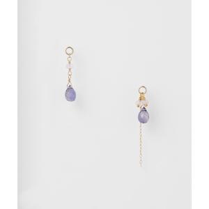 K10アメジスト／パールピアスチャーム K10パールピアスチャーム｜ピアスチャーム｜アガット 公式