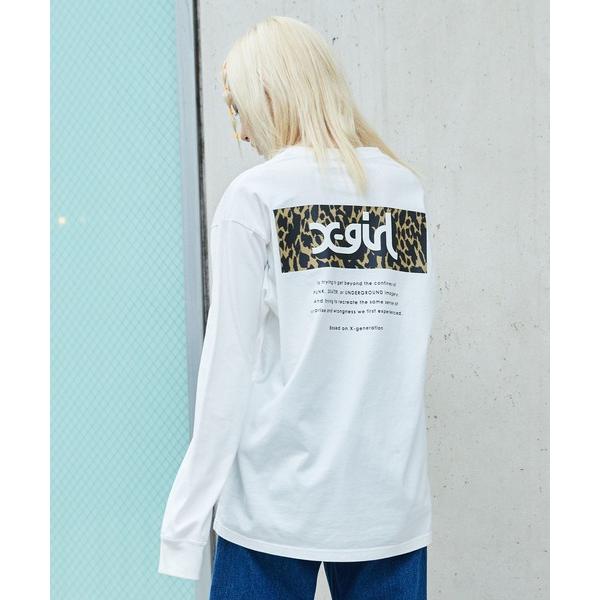 「X-girl」 長袖カットソー X-LARGE ホワイト レディース