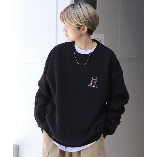 「ILL&apos;S」 スウェットカットソー X-LARGE ブラック系その他2 メンズ