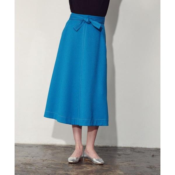 スカート リノツイルステッチフレアースカート
