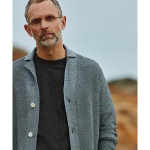 J.PRESS（J.プレス） カーディガン オメガツイスト ハイゲージ ニット