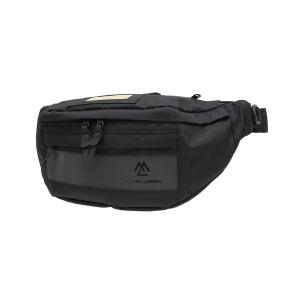 バッグ ウエストポーチ メンズ 「MICHAEL LINNELL/マイケルリンネル」Waist Bag　ウエストバッグ　ブラックのリフレクタープリント｜ZOZOTOWN Yahoo!店